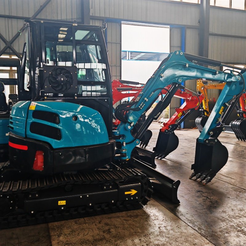 EPA Excavator 3.5 Ton Kubota Engine excavator Crawler digger Farm Used Mini bagger 1 Ton Mini Excavators For Sale