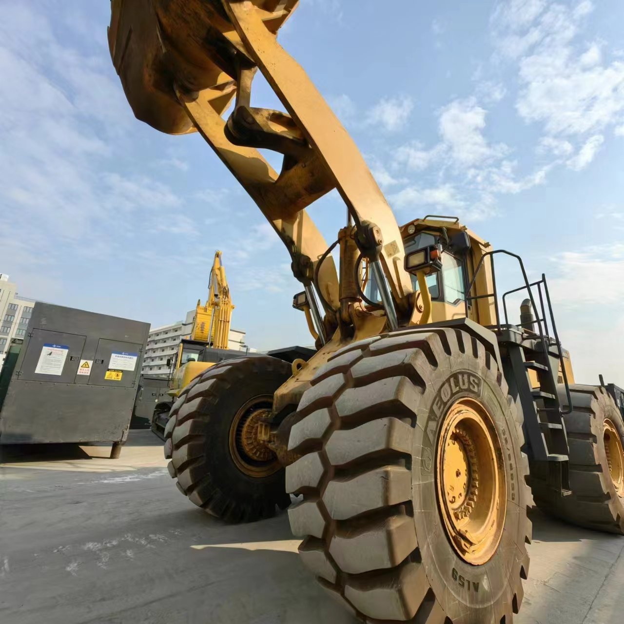Used Front Loader Komatsu WA600-3 with excellent working condition Original construction machine reasonable price for sale
