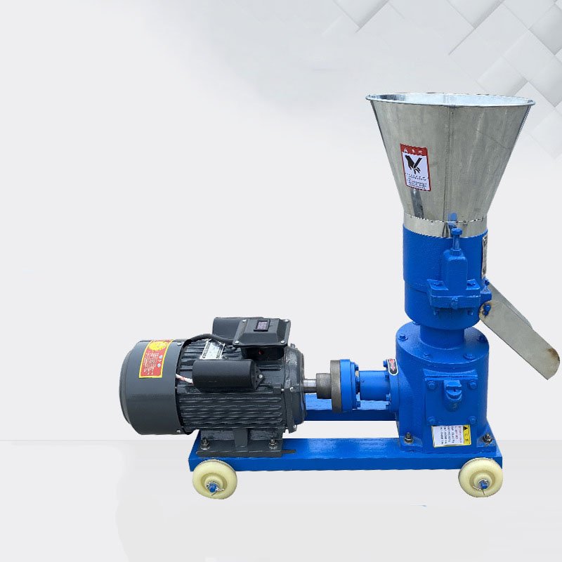 2023 JOY150mm small farm cattle and sheep forage pellet machine three-phase electric feed pellet machine for animal breeding