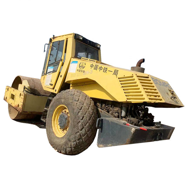 Used road roller BM219H-3 21ton Site real shooting price is cheap used second hand road roller