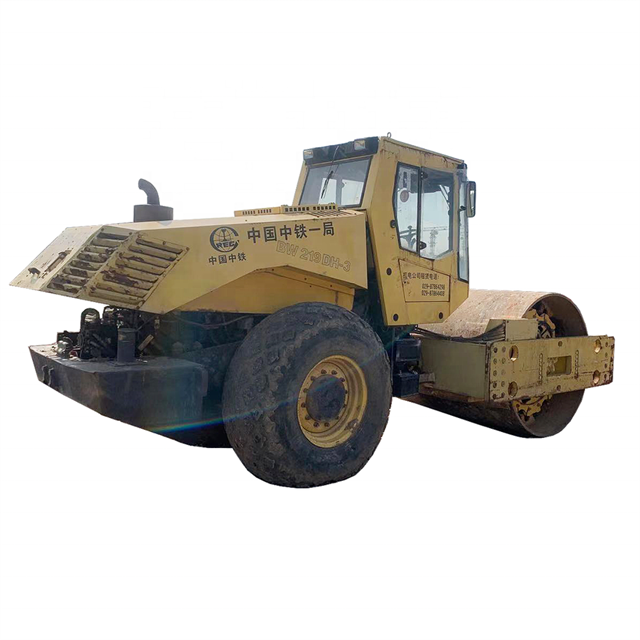 Used road roller BM219H-3 21ton Site real shooting price is cheap used second hand road roller