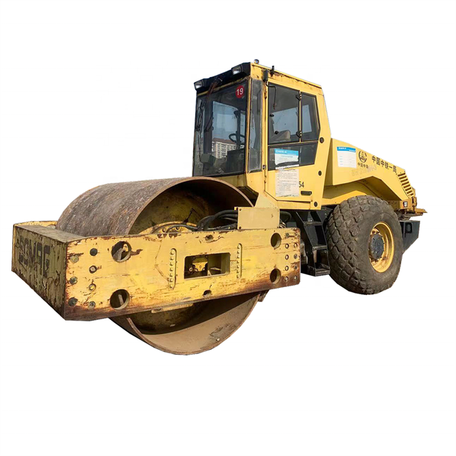 Used road roller BM219H-3 21ton Site real shooting price is cheap used second hand road roller