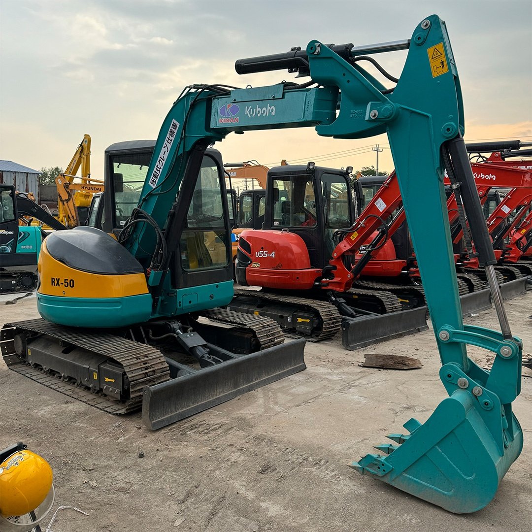 on SALE Used Kubota RX-50 Mini Excavator Japanese Farm Machinery-RX50 Excavator