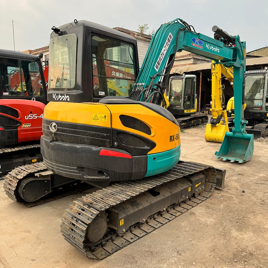 on SALE Used Kubota RX-50 Mini Excavator Japanese Farm Machinery-RX50 Excavator