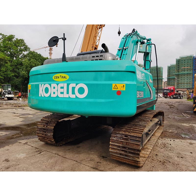 Hot Sell Large Floating Mechanical Soil SK200 Japanese Kobelco durable Used Excavator Digger Machine In stock