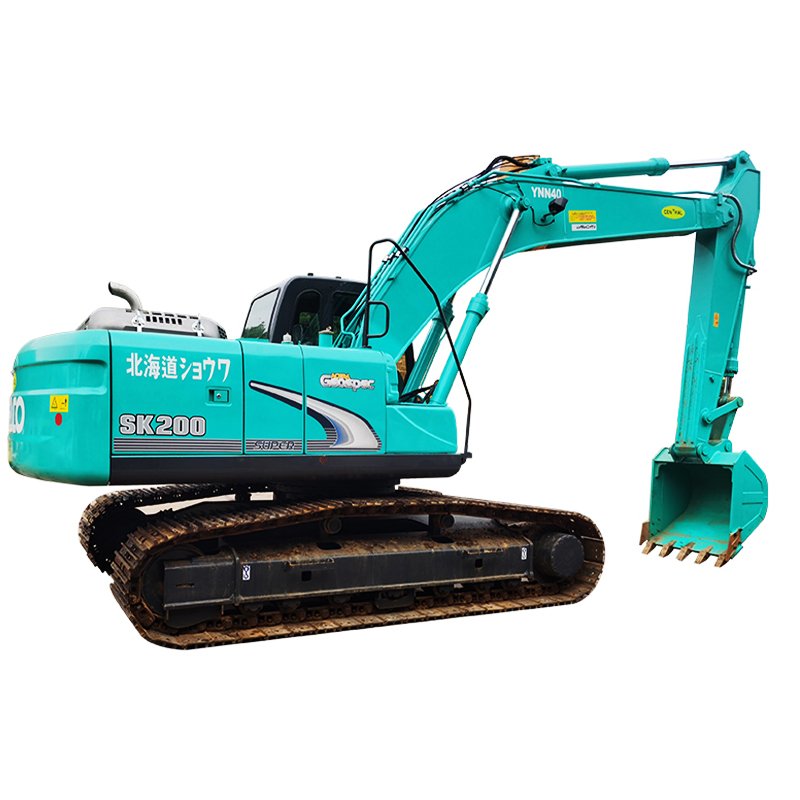 Hot Sell Large Floating Mechanical Soil SK200 Japanese Kobelco durable Used Excavator Digger Machine In stock