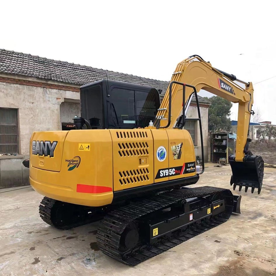 Second hand SANY SY95Cpro excavator almost new condition and 9.5 ton with cheap price used SANY SY95Cpro 95C excavator on sale