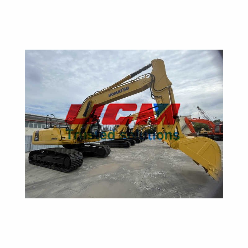 Used Komatsu PC110 excavator small second hand Komatsu PC220-8 excavators 11 ton earth moving digger construction machinery