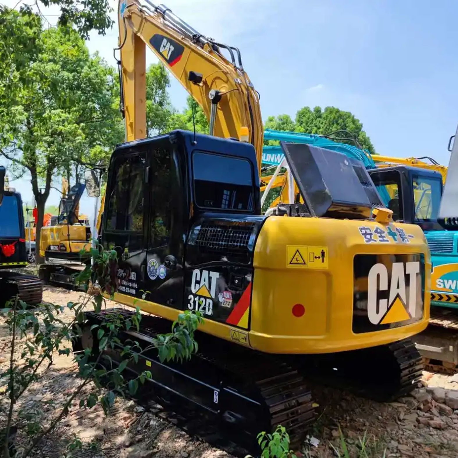 Mini Digger Machine Second Hand CAT Caterpillar 312D Crawler Excavator In Low Price Used Caterpillar CAT 312D 320D Excavator