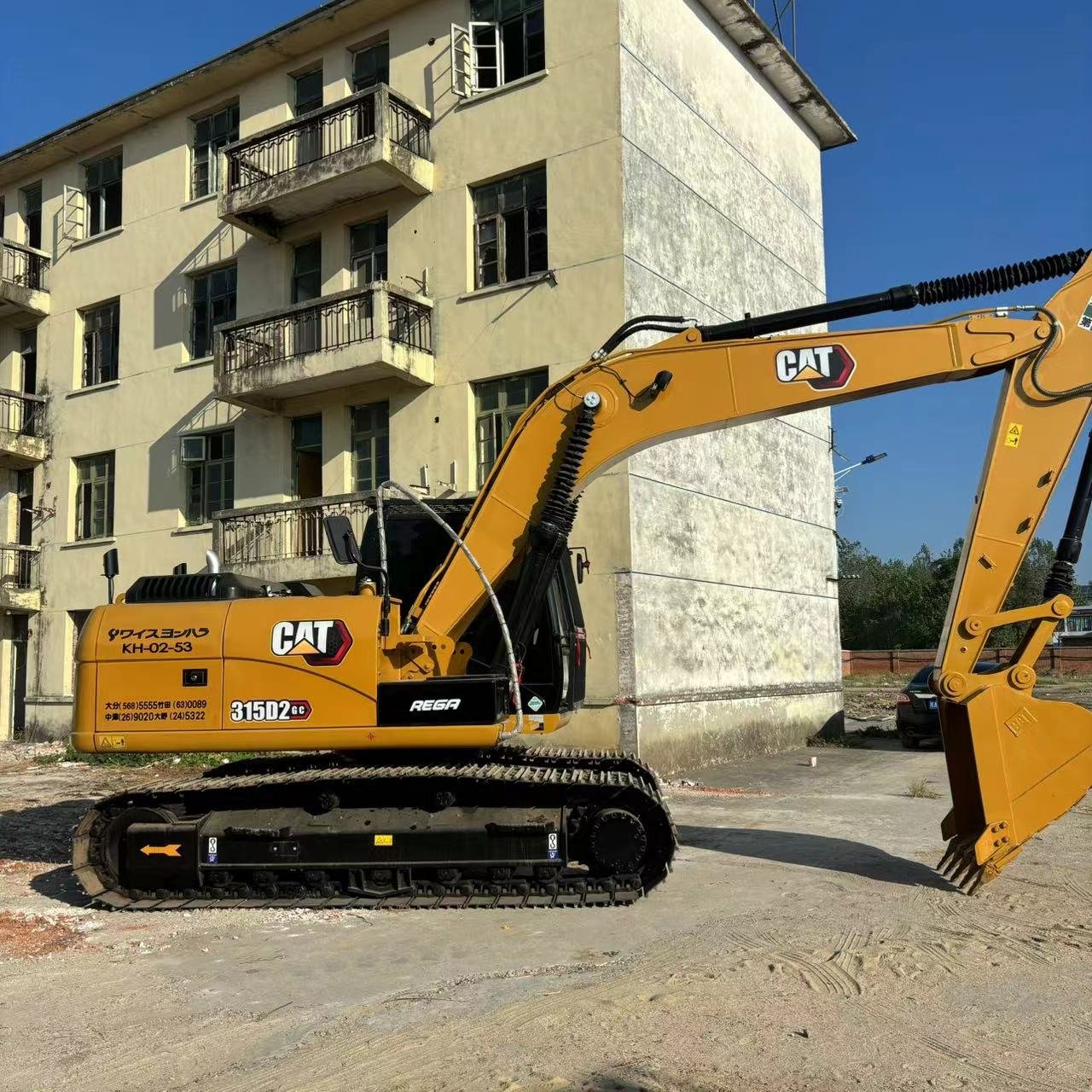 90%new 15 ton Used CAT 315D 315D2 315D2L 315D2GC Crawler Excavator Engineering Construction Machinery low price 336d2l 312d