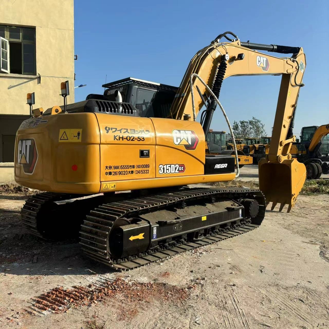 90%new 15 ton Used CAT 315D 315D2 315D2L 315D2GC Crawler Excavator Engineering Construction Machinery low price 336d2l 312d