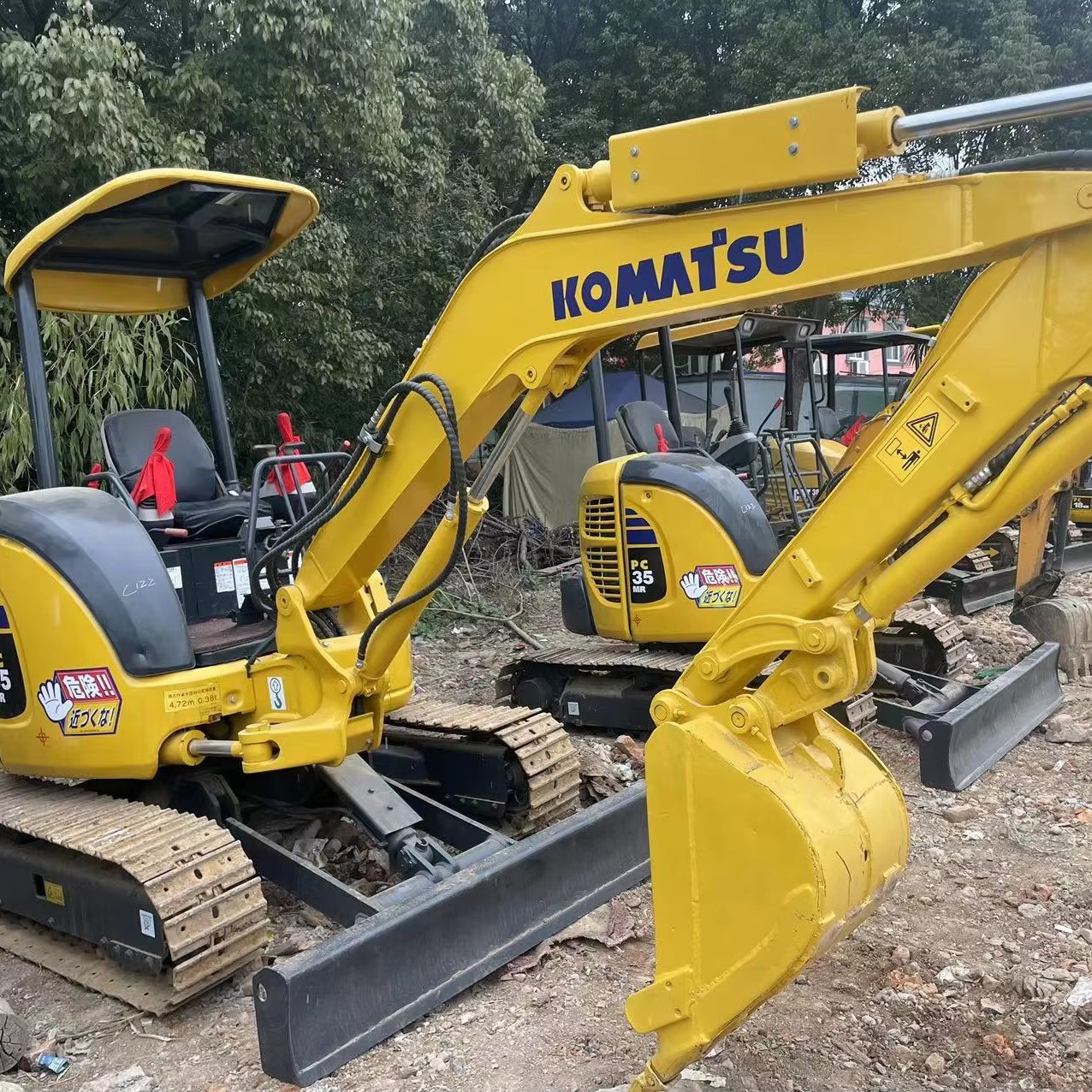 Multifunctional construction machine used Japan brand KOMATSU PC35 Used excavator of good quality KOMATSU PC40 PC55
