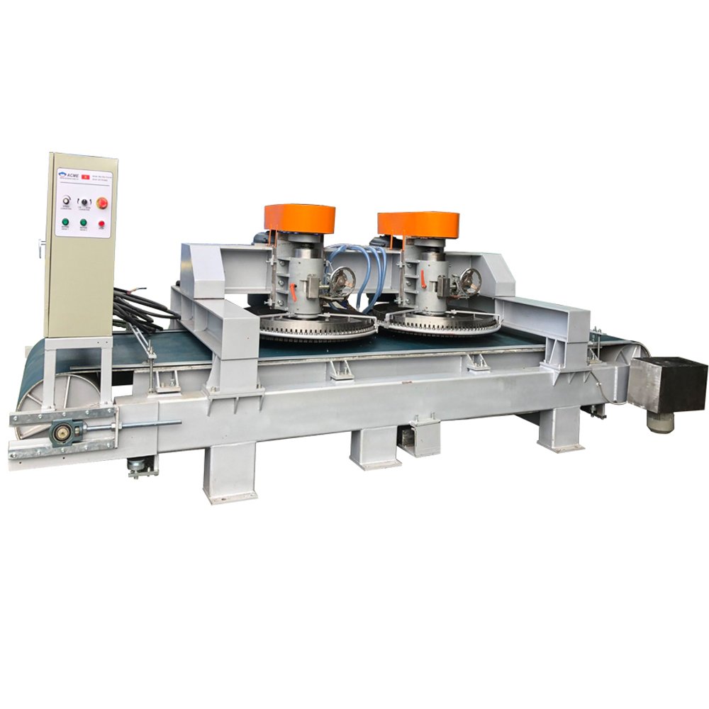 Calibrator Machine With 2 Heads China Machine Used For Smoothing Granite/ Marble From Viet Nam +84 905 203 706 (Whatsapp)