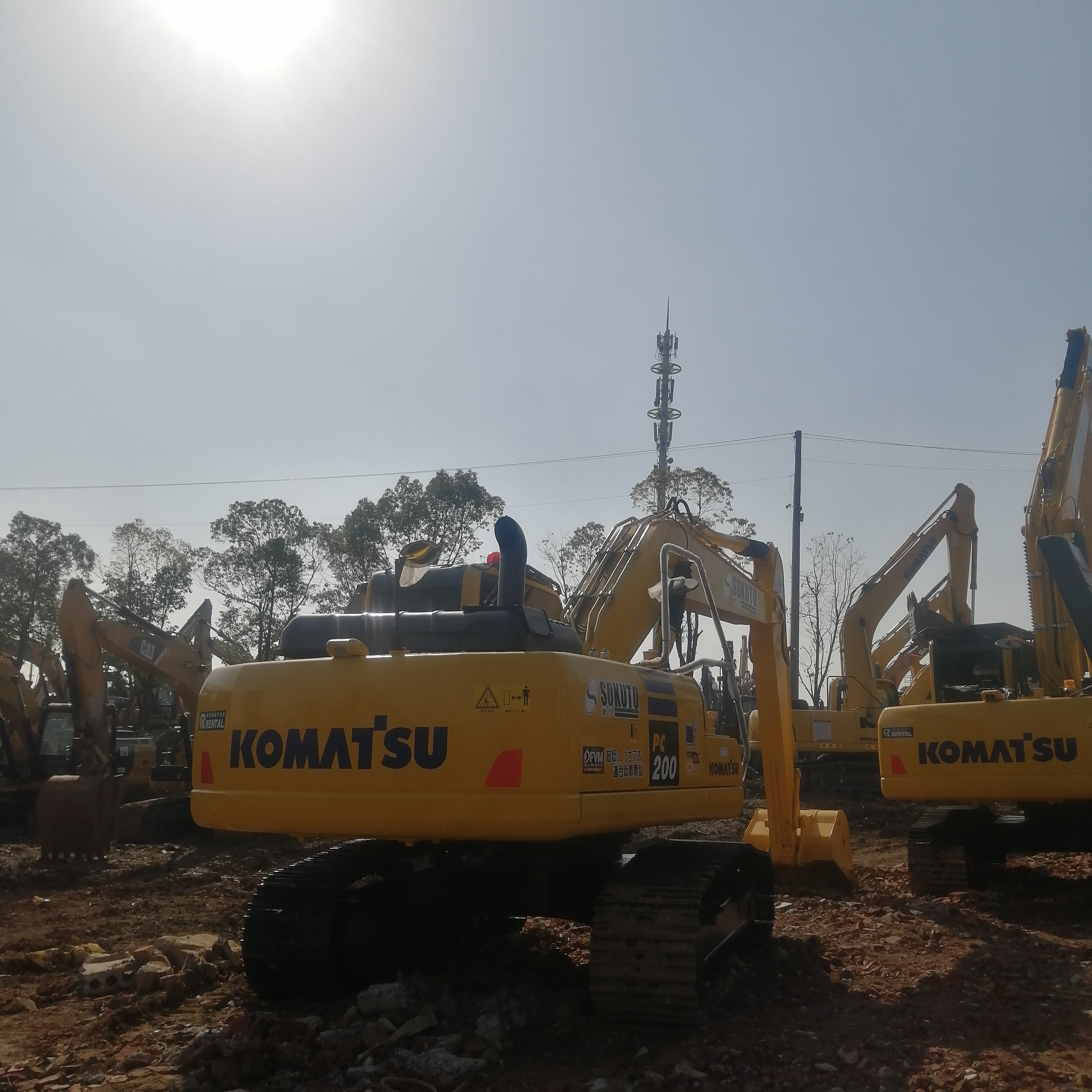 Used Komatsu PC200-8 Excavator High Quality Low Working Hours Secondhand Hydraulic Crawler Komatsu PC200-8 on Hot Sale in China