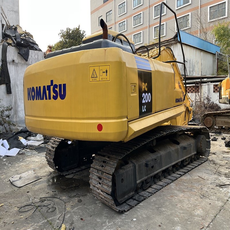 Best Selling excavator komatsu Used machinery PC200 excavator machine komatsu PC200 used excavators