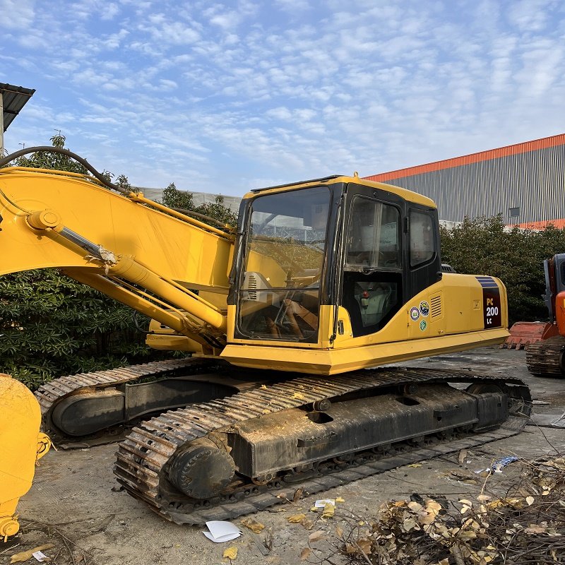Best Selling excavator komatsu Used machinery PC200 excavator machine komatsu PC200 used excavators