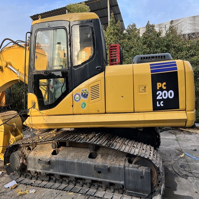 Best Selling excavator komatsu Used machinery PC200 excavator machine komatsu PC200 used excavators