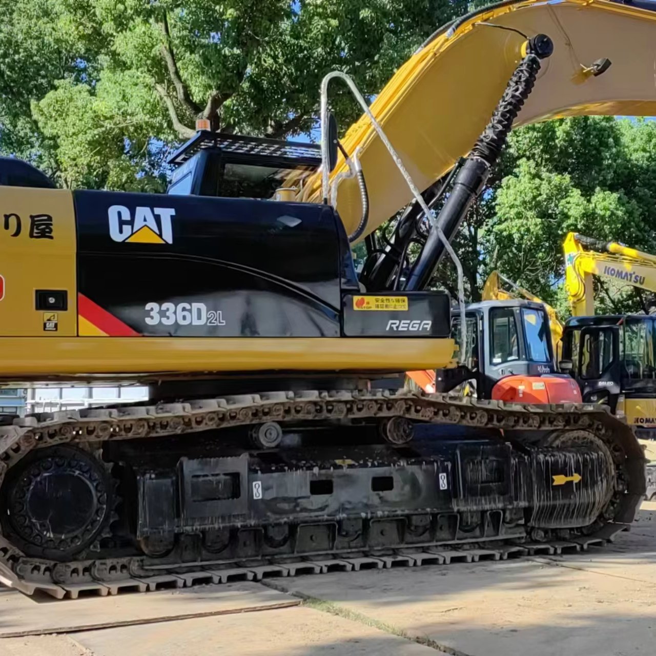 top factory Japan Original Used CAT 336D Wheel Excavator Crawler Machinery High Operating Efficiency sale in shanghai