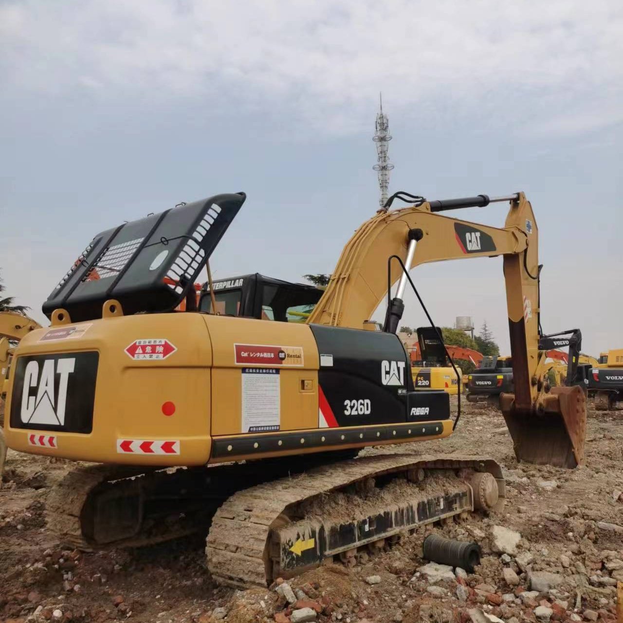 used caterpillar 326d excavator 26 ton used cat excavator second hand caterpillar digging machine with cheap price