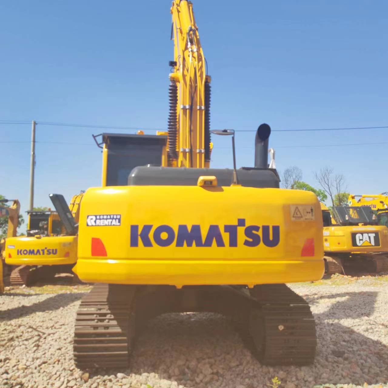 High Quality Construction Machinery KOMATSU pc200 Used Caterpillar 20T Crawler Excavator