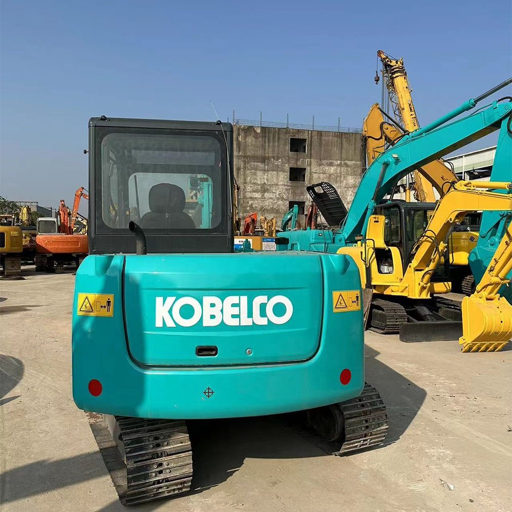Construction Equipment Used Japan Small Mini Digger Hydraulic Crawler Kobelco SK60-8 Excavator