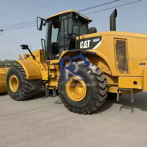 CAT 966H wheel used loader high quality Caterpillar second-hand construction machinery in Shanghai