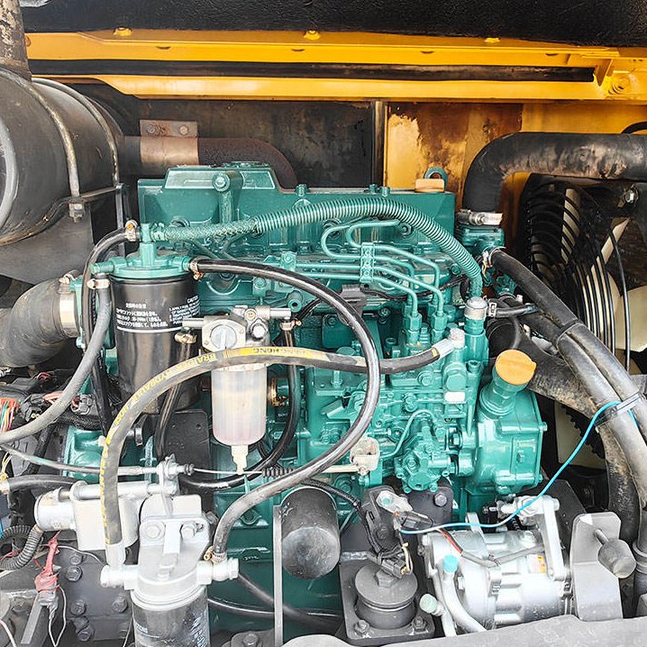 Used digger 6ton Mini Used Excavator Volvo 60 Crawler Excavators Cheap Volve60 shandong agricultural machinery