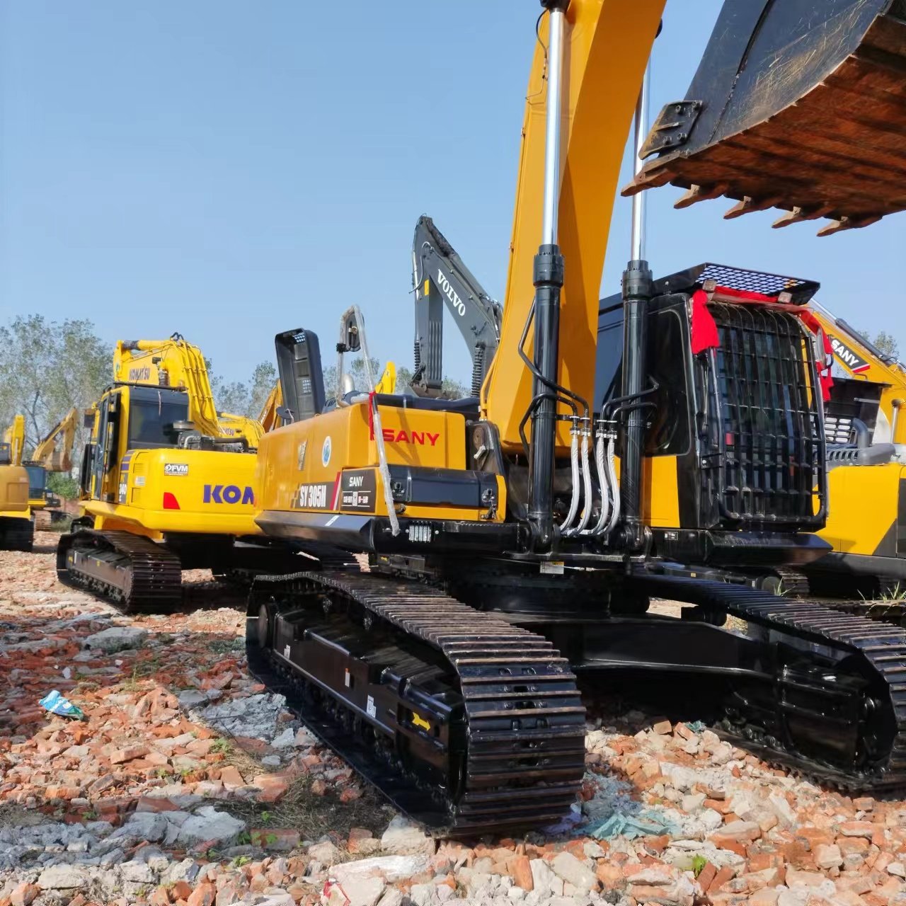 Good Condition Sany305h Large Used Construction Machine With Quality Parts And Cheaper Cost