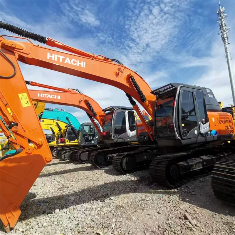 Japanese Brand Used Hitichi ZX200 Excavator Secondhand Digging Machine Using For Road Work Original Construction Hitachi Zx200