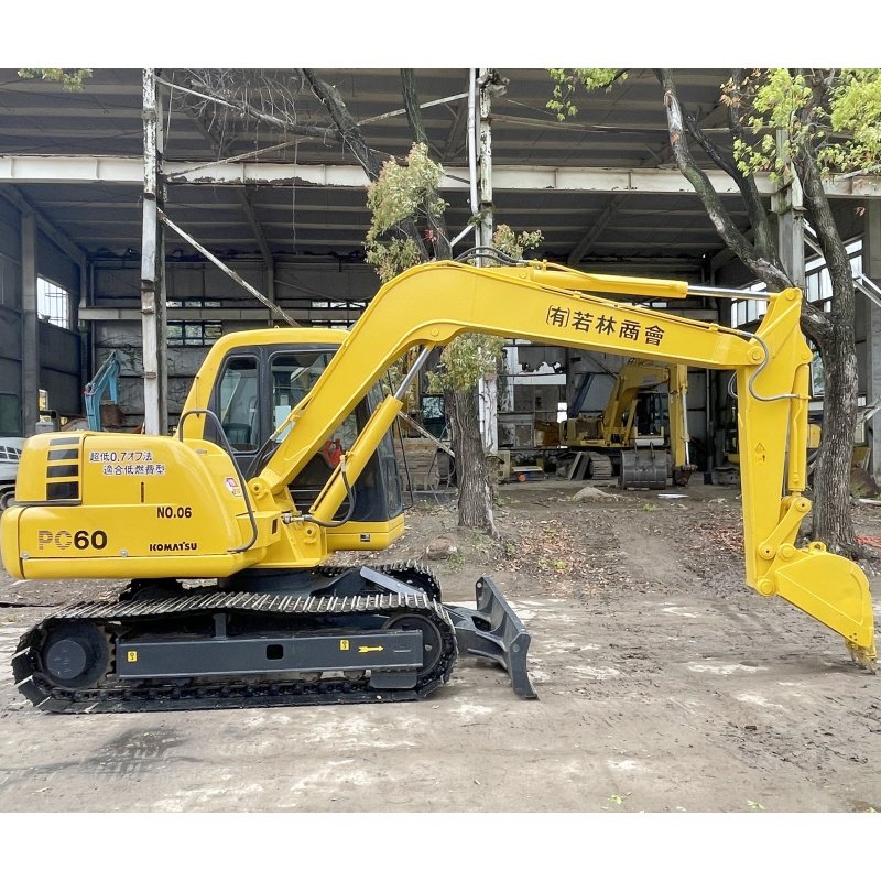 good condition DPF 90% new mini for sale 6tons Japan 2022 machine crawler digger used excavator komatsu pc60