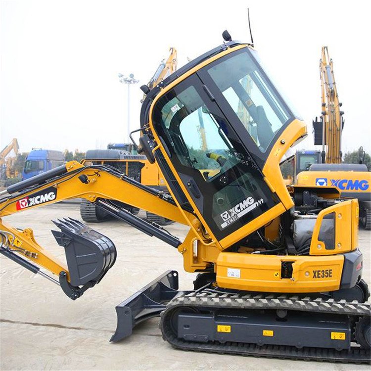 XCMG official XE35E 3 ton used tracked mini excavator for sale