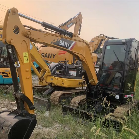 99%New SecondHand Used 12TON 13TON 14TON Cheap Price Good Quality Excavator In Stock For Sale SANY SY135C Small Excavator