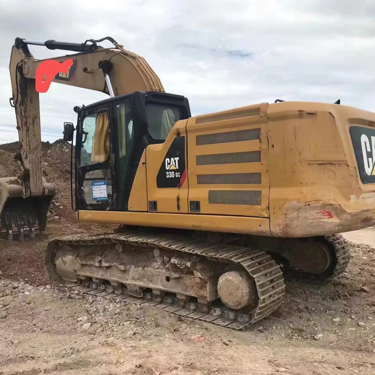 Used Caterpillar 330GC hydraulic excavator Japanese brand Cat30gc earthmoving machinery with excellent performance on sale