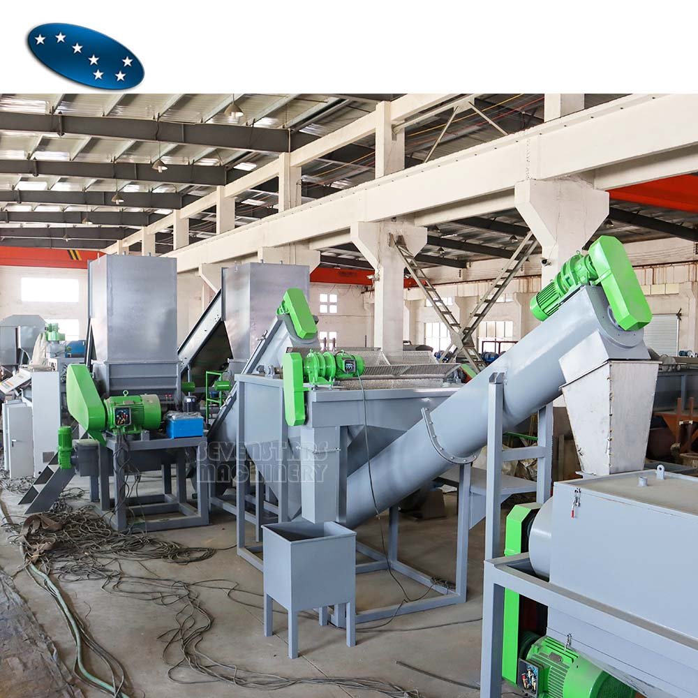 Pet Bottle Crushing Washing Drying Recycling Line/plastic Bottle Recycling Machine /PET Bottle Recycling Machine