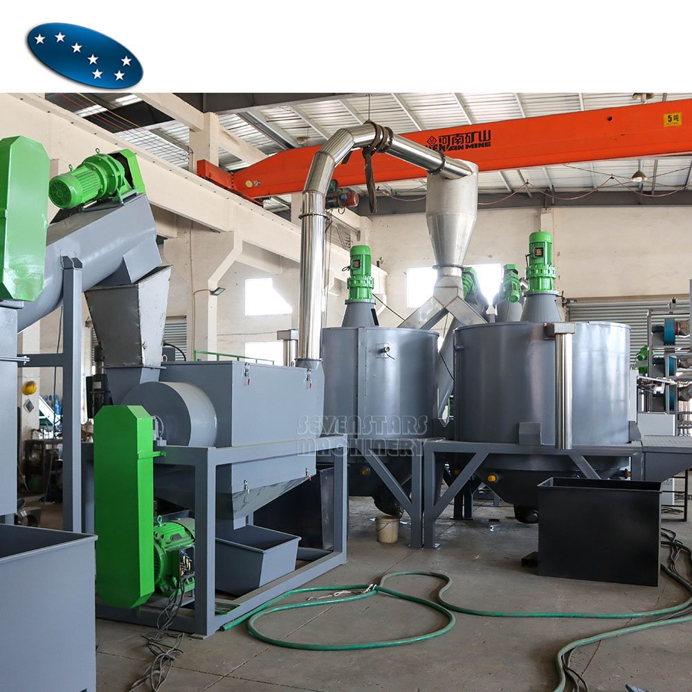 Pet Bottle Crushing Washing Drying Recycling Line/plastic Bottle Recycling Machine /PET Bottle Recycling Machine