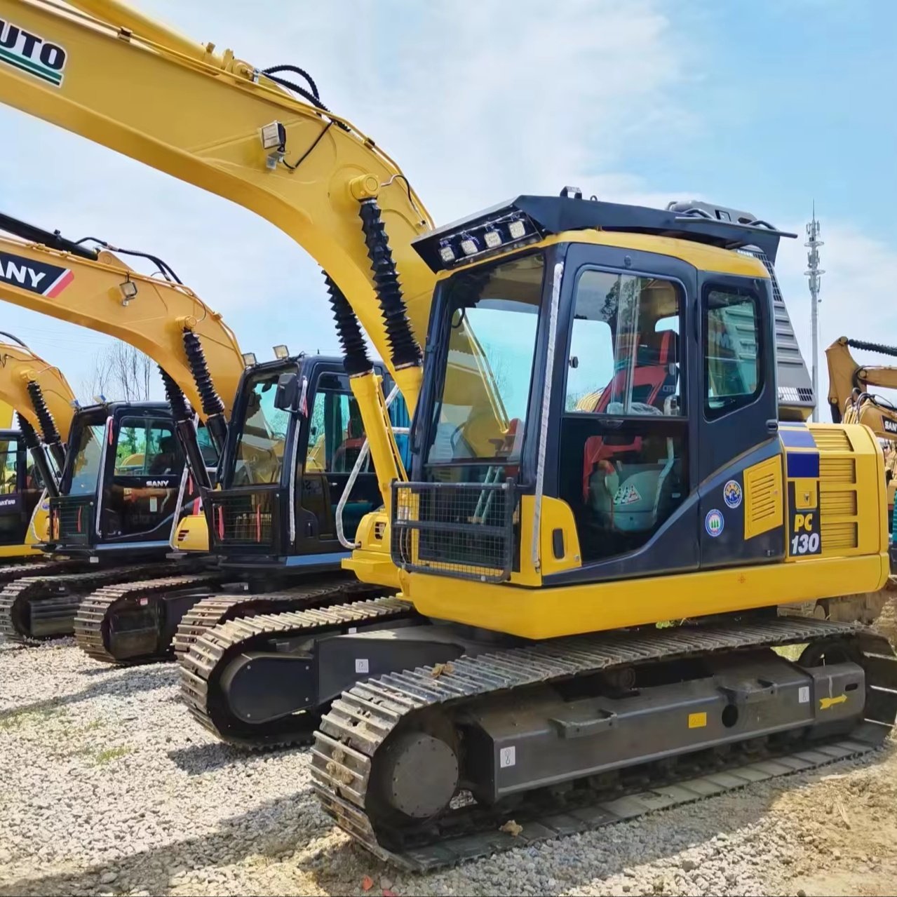 Used Japanese Constructional Machinery Komatsu 130/13Ton Used Excavator High Performance