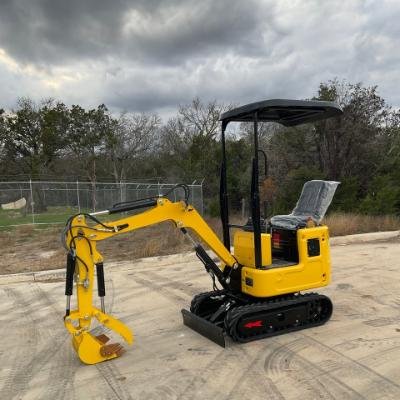 cheap mini excavator 1ton 1.2ton 1.5ton machine best farm crawler mini excavator bagger small digger