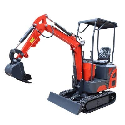 cheap mini excavator 1ton 1.2ton 1.5ton machine best farm crawler mini excavator bagger small digger