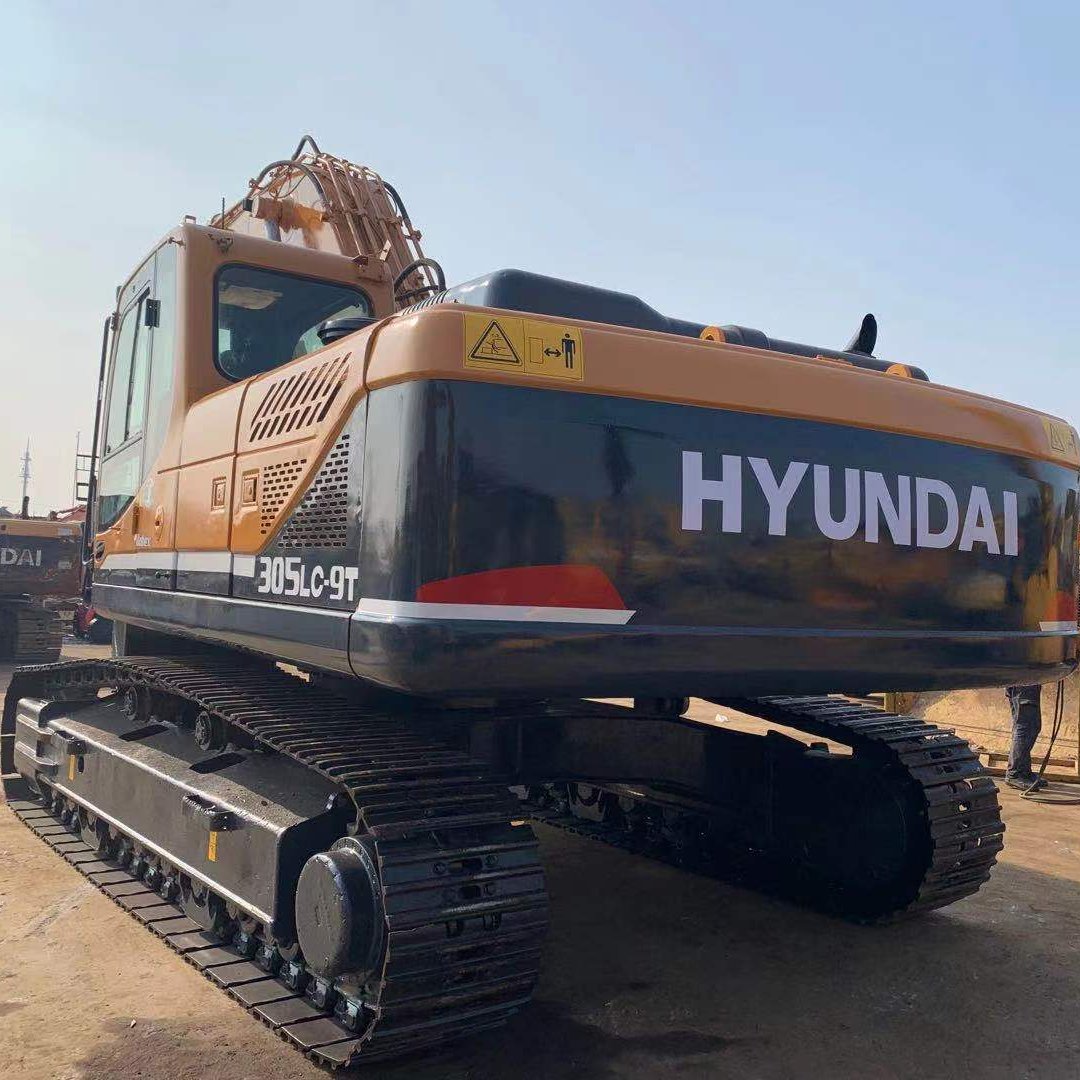 2019 Model Hyundai used Excavator 305 Crawler Digger Tractor 30ton Excavator For Sale