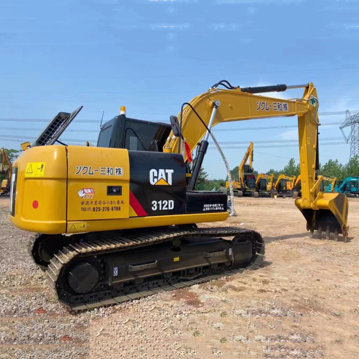 Construction Earth Moving Machine 312 315 320 325 330 Digger Used Excavators