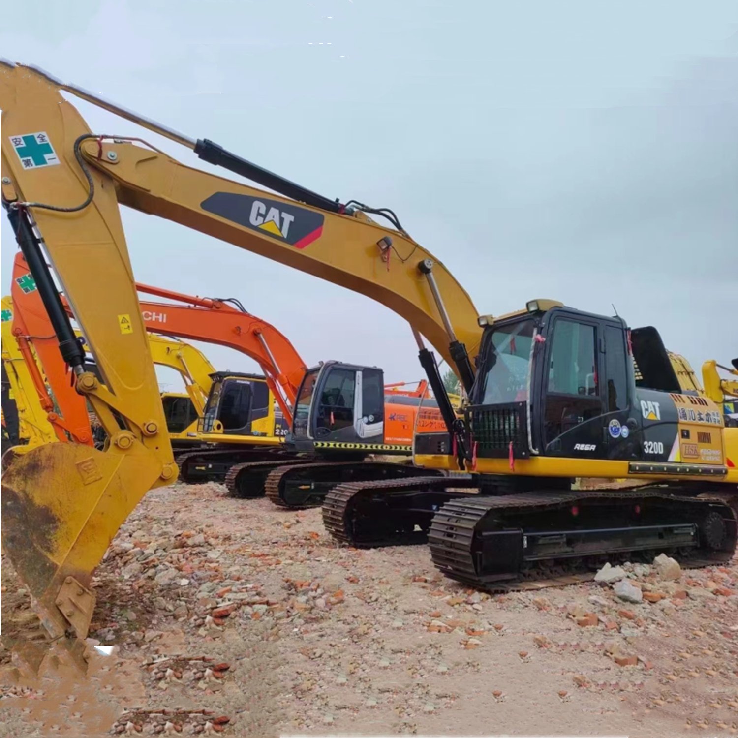 Construction Earth Moving Machine 312 315 320 325 330 Digger Used Excavators