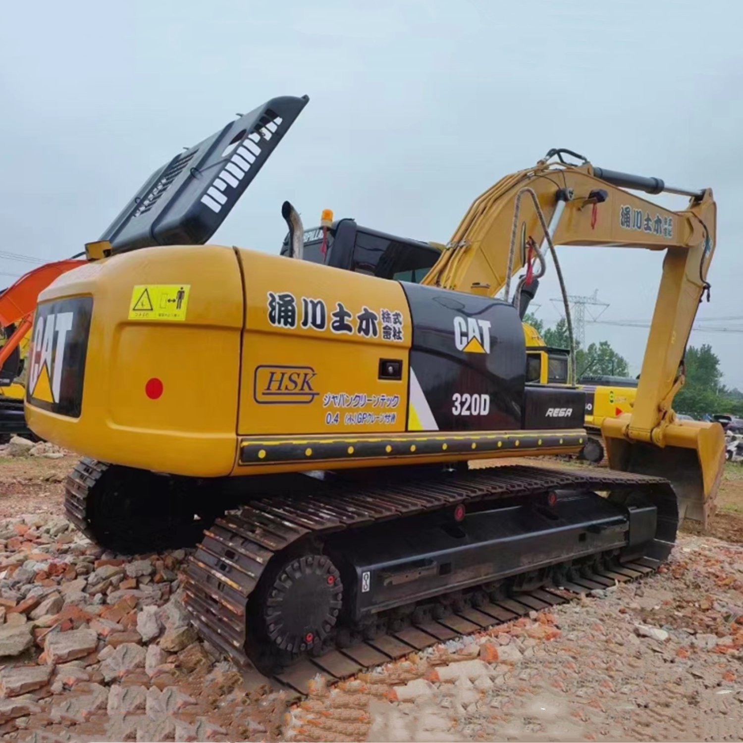 Construction Earth Moving Machine 312 315 320 325 330 Digger Used Excavators