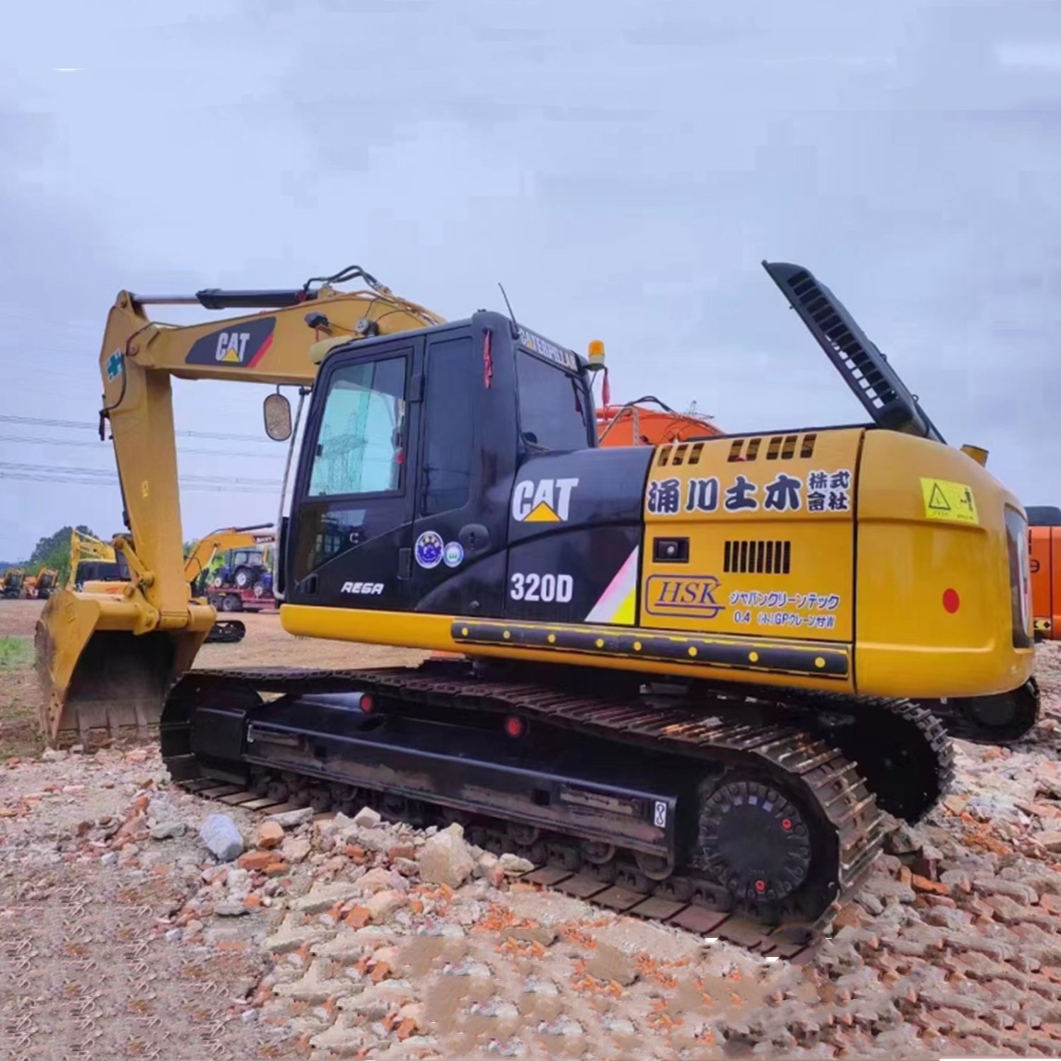 Construction Earth Moving Machine 312 315 320 325 330 Digger Used Excavators