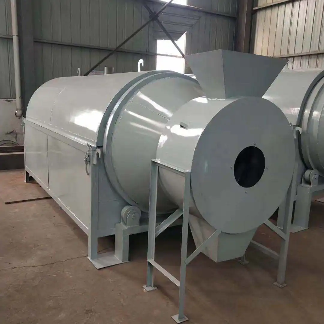 Zhengda Wheat Wash Dry Dehydrator Machine And Grain Rotary Potato Drum Wood Fast Malt Grain Corn Dryer