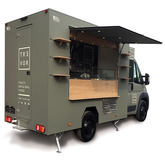 Standard Used and new Best sales Of Stainless Steel Mobile Food van Truck High demand mini mobile store food truck street snack