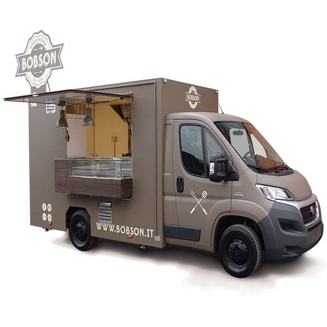 Standard Used and new Best sales Of Stainless Steel Mobile Food van Truck High demand mini mobile store food truck street snack