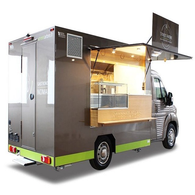 Standard Used and new Best sales Of Stainless Steel Mobile Food van Truck High demand mini mobile store food truck street snack