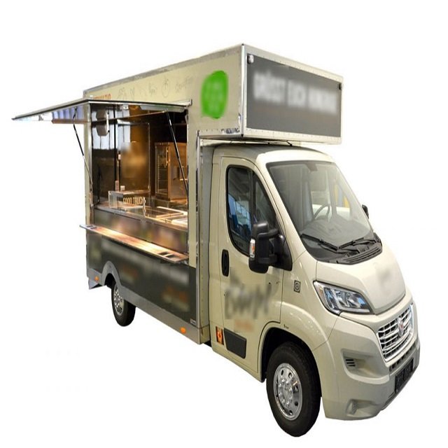 Standard Used and new Best sales Of Stainless Steel Mobile Food van Truck High demand mini mobile store food truck street snack