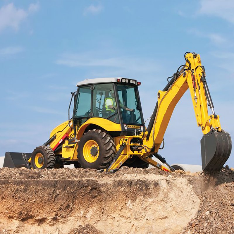 Cheap New Small Mini Towable Backhoe Loader Earth-Moving Machinery Small garden trucking wheel skid steer jcb 1cx backhoe loader