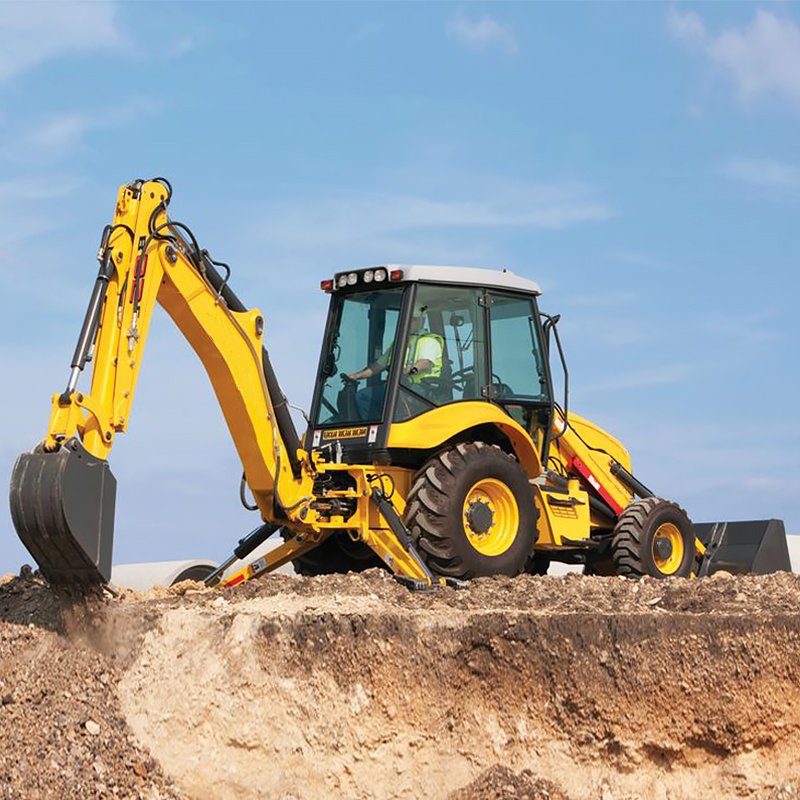 Cheap New Small Mini Towable Backhoe Loader Earth-Moving Machinery Small garden trucking wheel skid steer jcb 1cx backhoe loader